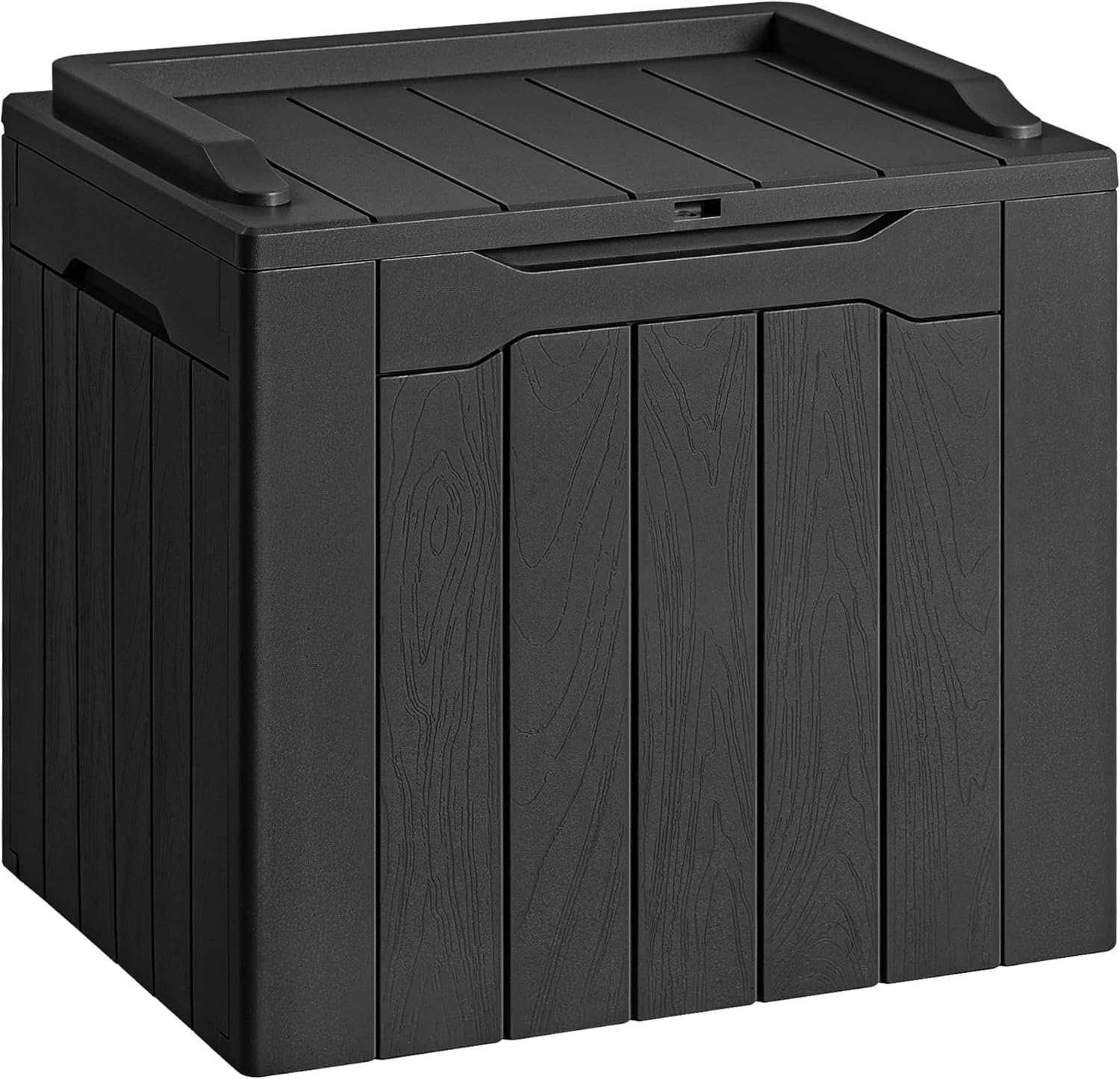 Devoko 30 Gallon Resin Deck Box Outdoor Indoor Wat...