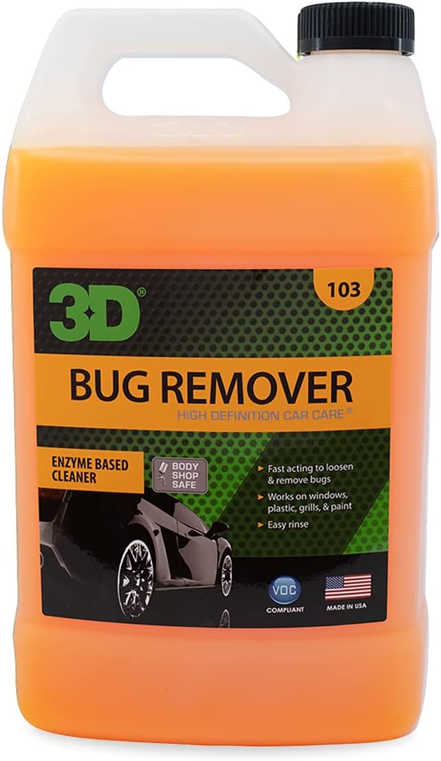 3D Bug Remover - All Purpose Exterior Cleaner & Degreaser to Wipe Away Bugs on P...