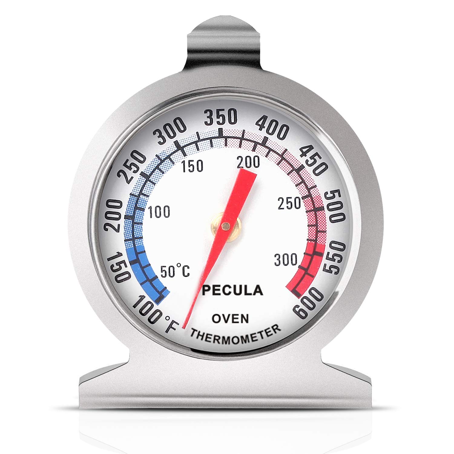 Oven Thermometer 50-300°C/100-600°F, Oven Grill Fry Chef Smoker Analog Thermomet...