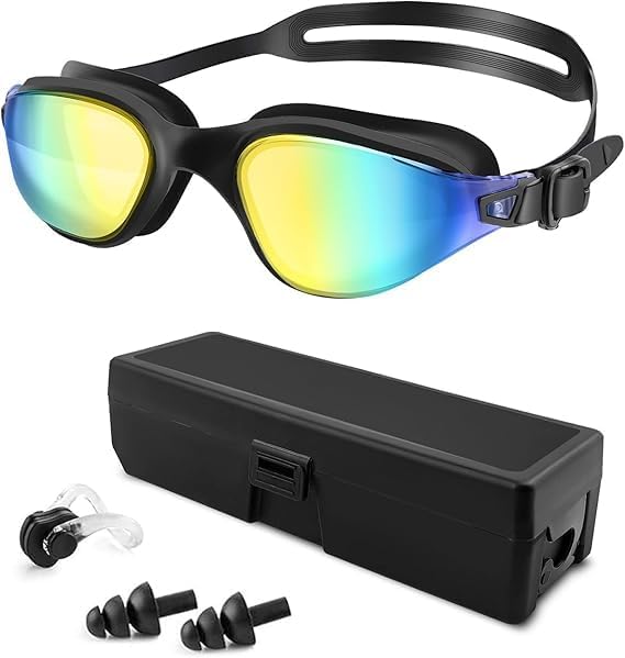 Victoper Swimming Goggles Adult Men & Women, Updated Anti Fog Swim Goggles Adult...