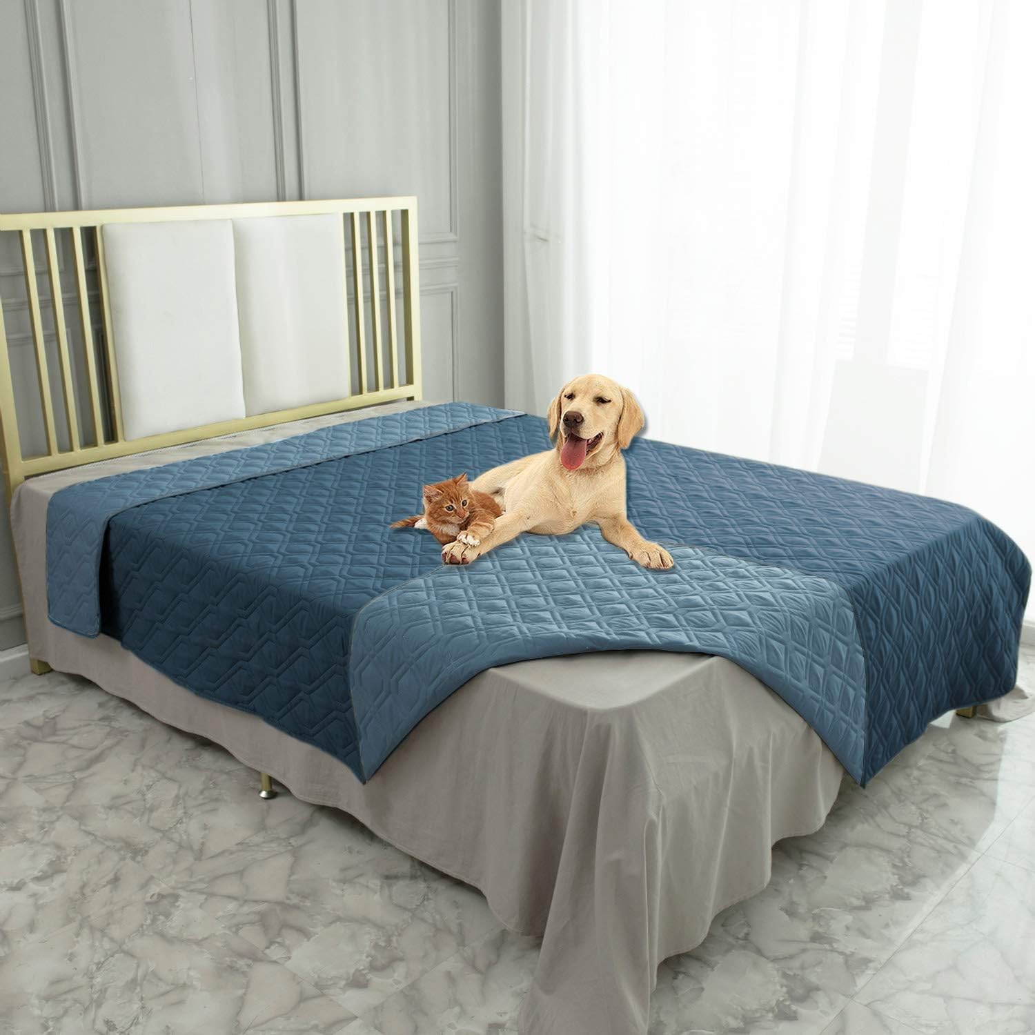 Ameritex Waterproof Dog Bed Cover Pet Blanket for Furniture Bed Couch Sofa Rever...