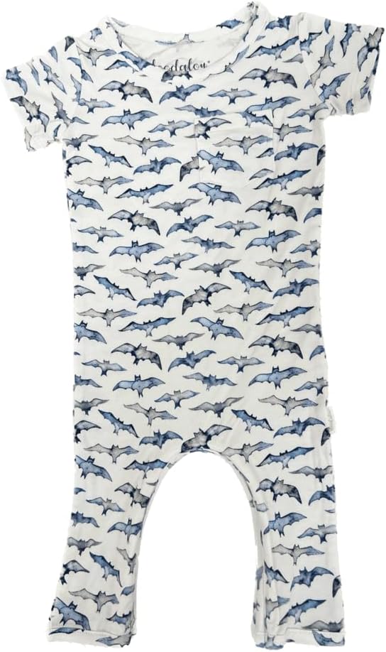 Soft Bamboo Viscose Baby Romper, Short Sleeve with...