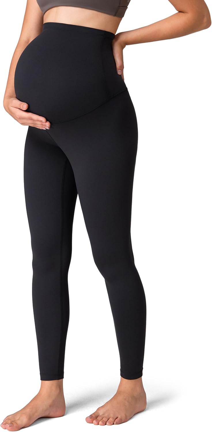 Colorfulkoala Womens Dreamlux Maternity Leggings Over The Belly 25" / 28" Inseam...