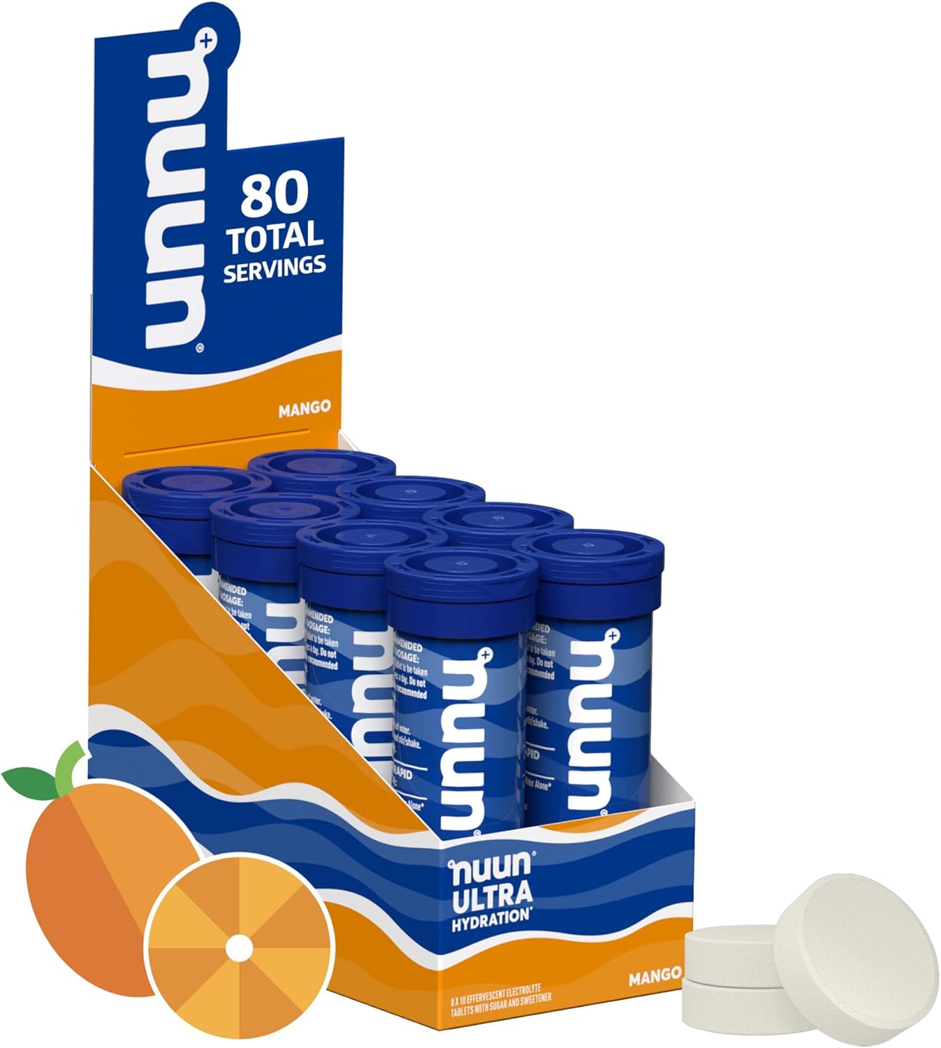 Nuun Ultra Hydration Tablets | Electrolyte Powered Hydration with Vitamin C | Ve...