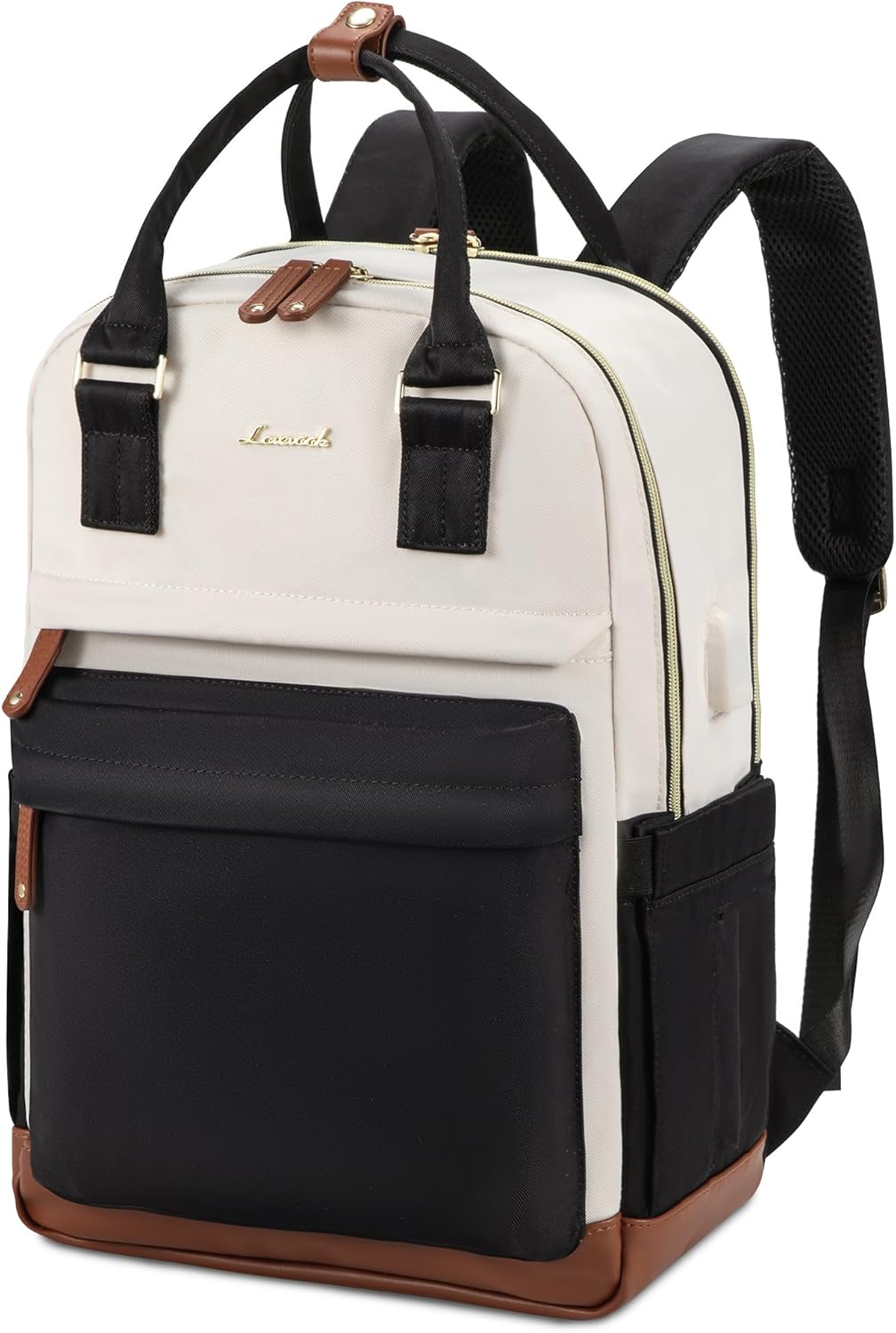 LOVEVOOK Backpack Womens, 15.6 Inch Laptop School Bag, Waterproof Work Travel Ru...