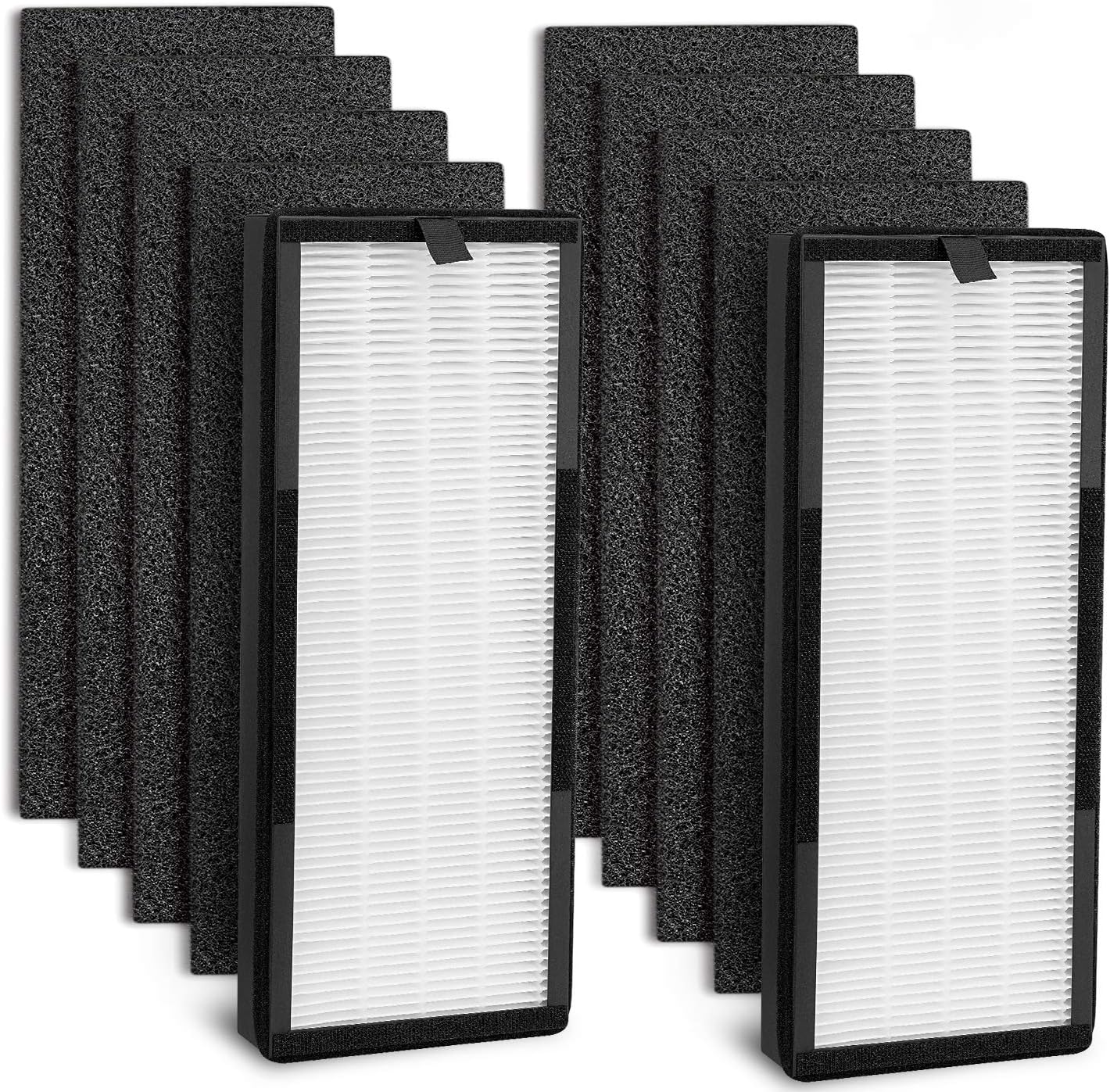 True HEPA Replacement Filter for VEVA 8000 Elite Pro Series Air Purifier, 2 HEPA...