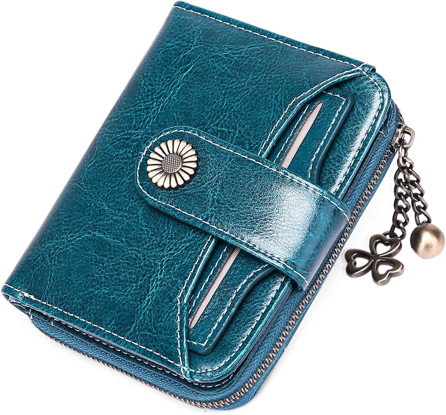 SENDEFN Purses for Women Genuine Leather Small Bif...