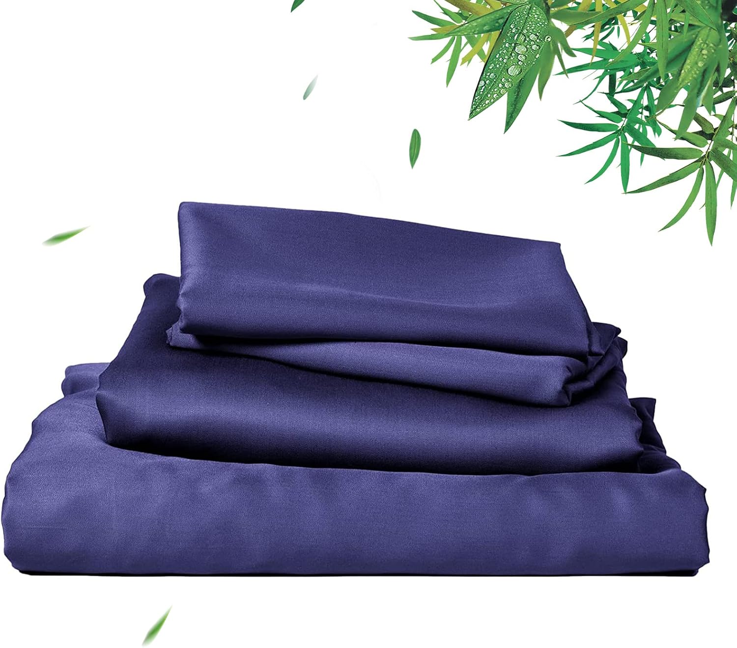 David's Home 100% Rayon Derived from Bamboo Cooling Sheets Set,Luxury Silky Soft...