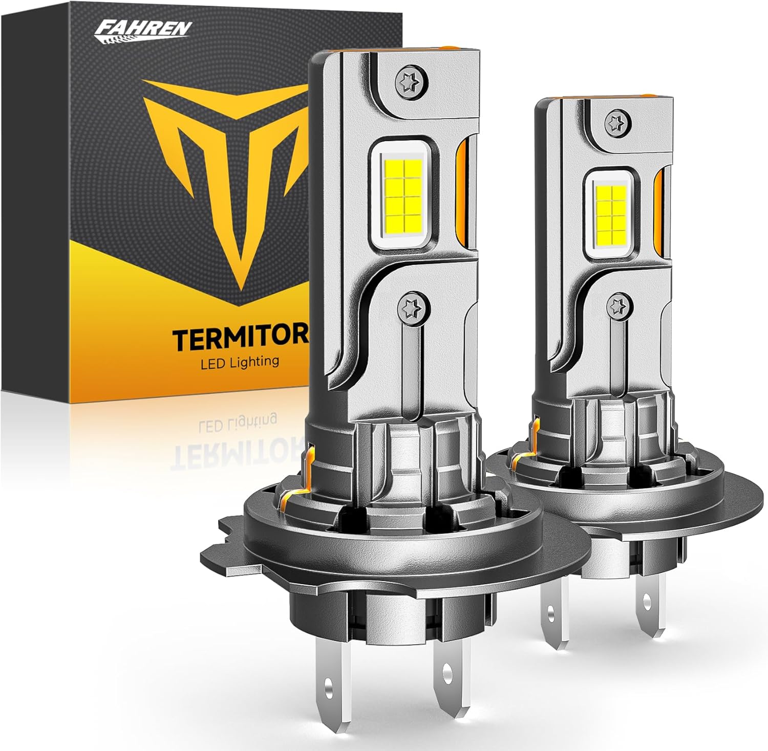 2025 Upgraded H7 Light Bulbs, 33000LM 900% Brightness with 16 CSP Chips, Real 1:...