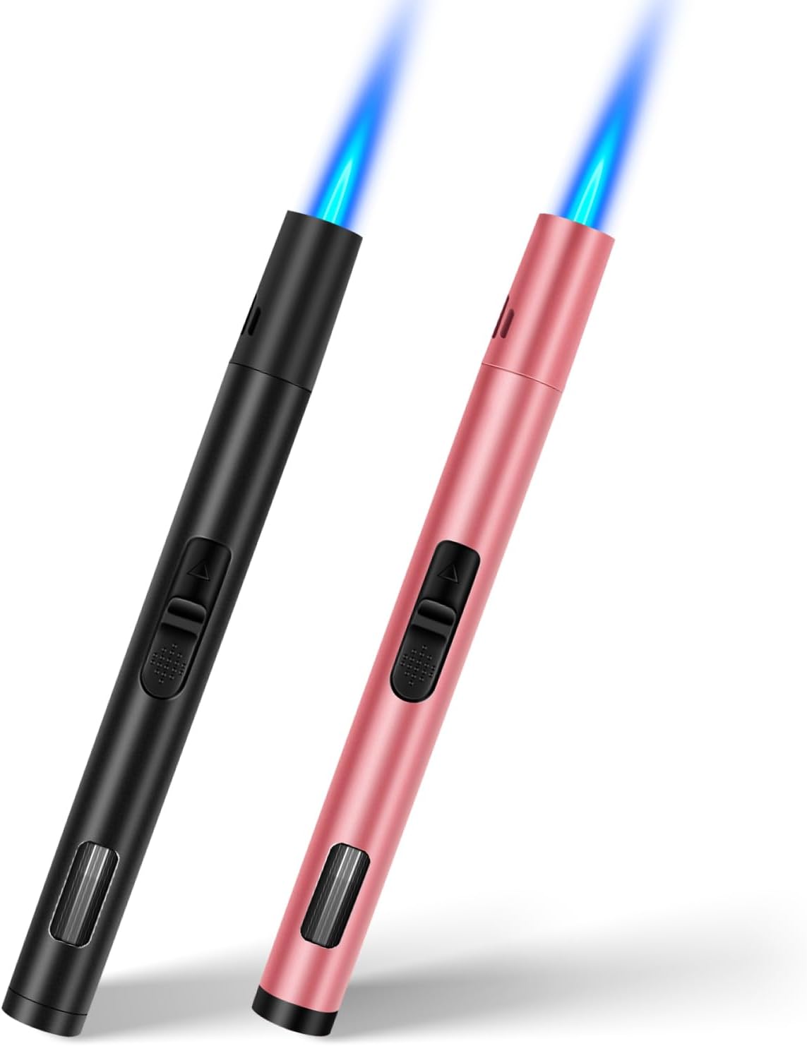 LcFun Torch Lighters 2 Pack Refillable Butane Lighter, Butane NOT Included, Wind...