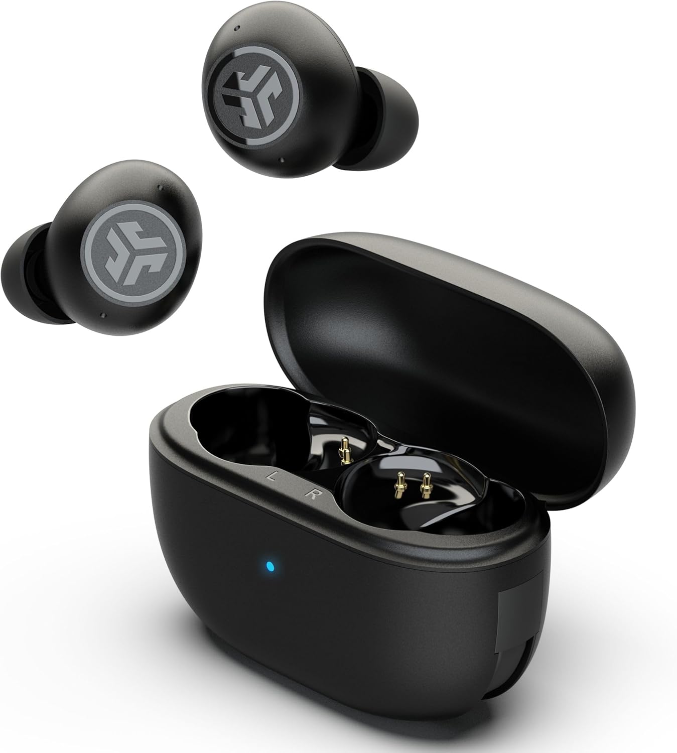 JLab Go Pop ANC Smart Active Noise Cancelling Earbuds, Bluetooth Earphones, 24+...