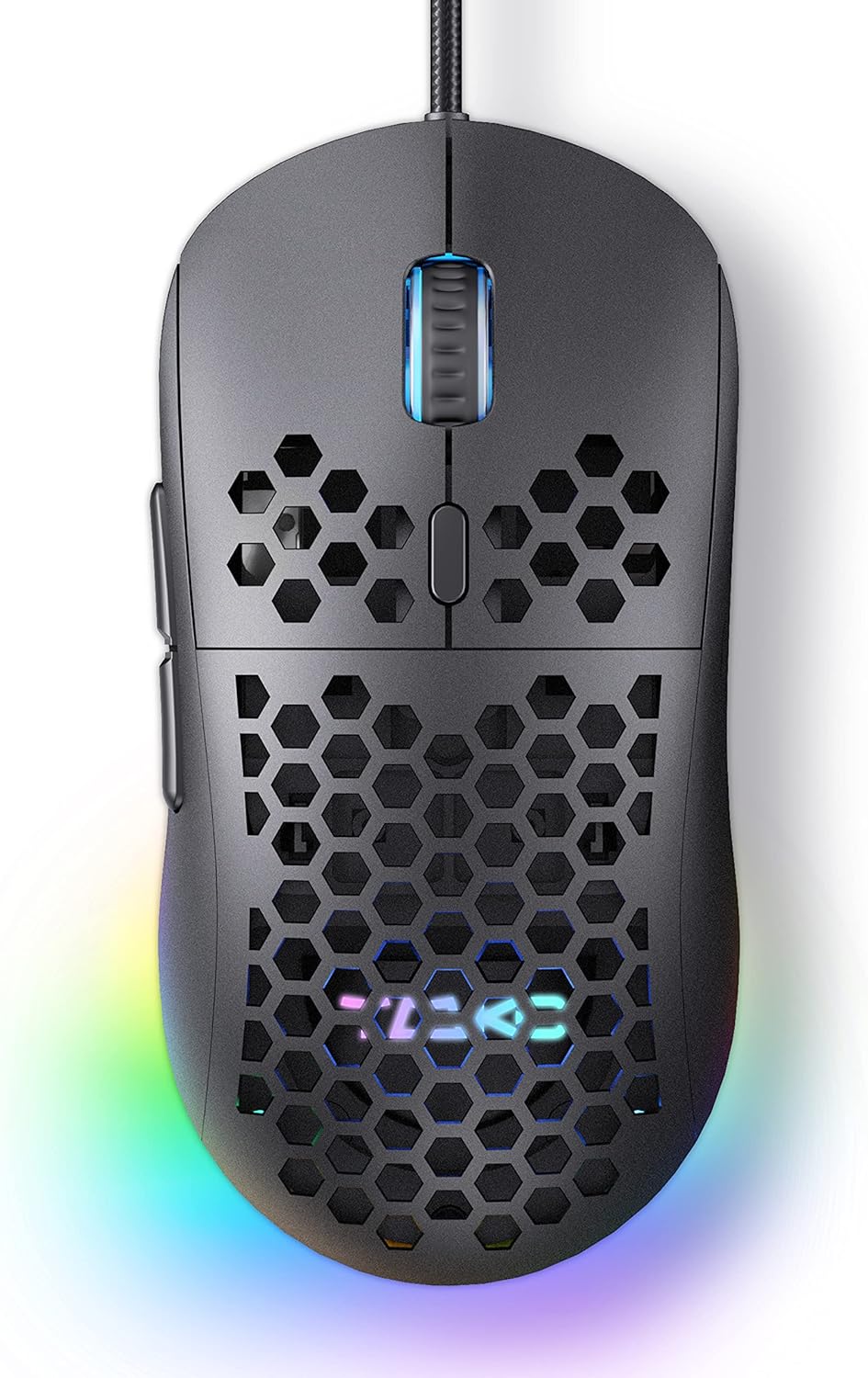 TMKB Falcon M1SE Ultralight Honeycomb Gaming Mouse, High-Precision 12800DPI Opti...