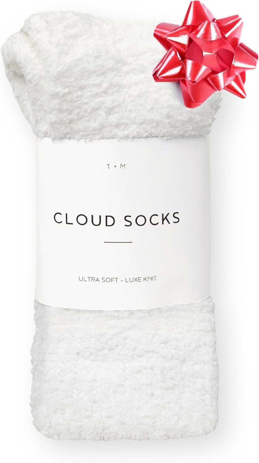 Unboxme Gifts Warm & Cozy Ultra-Luxe Cloud Sock for Women & Men - Super Soft Lux...
