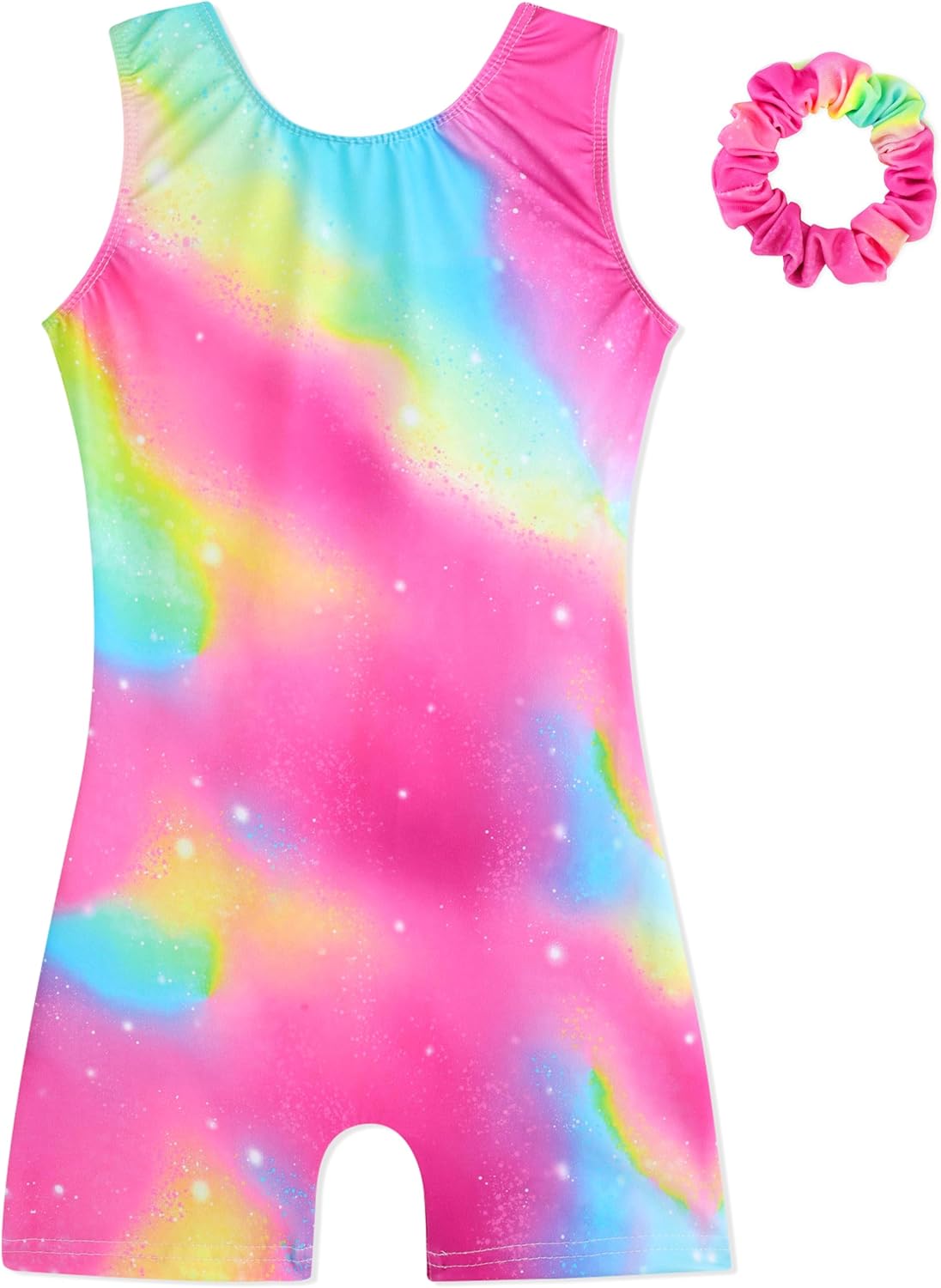 HOZIY Gymnastics Leotards for Girls with Shorts Biketards Dance Tumbling Outfits...