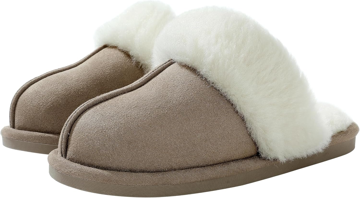 Cozyfurry Womens Slipper Fuzzy Fluffy House Slippers Faux Fur Cozy Warm Soft Ind...