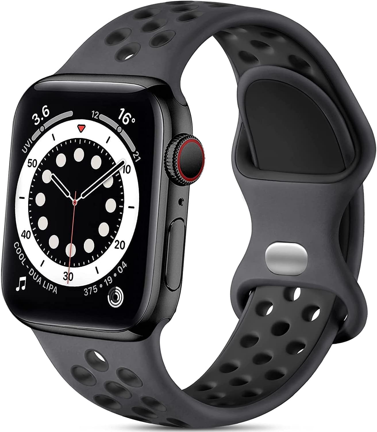 Lerobo Compatible with Apple Watch Band 44mm 45mm 46mm 42mm 49mm Men Women,Soft...