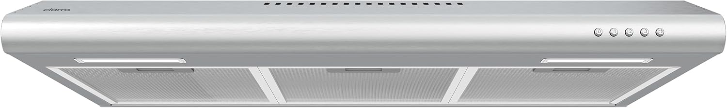 CIARRA Range Hood 30 inch Under Cabinet Ductless Vent Hood for Kitchen Stove Hoo...