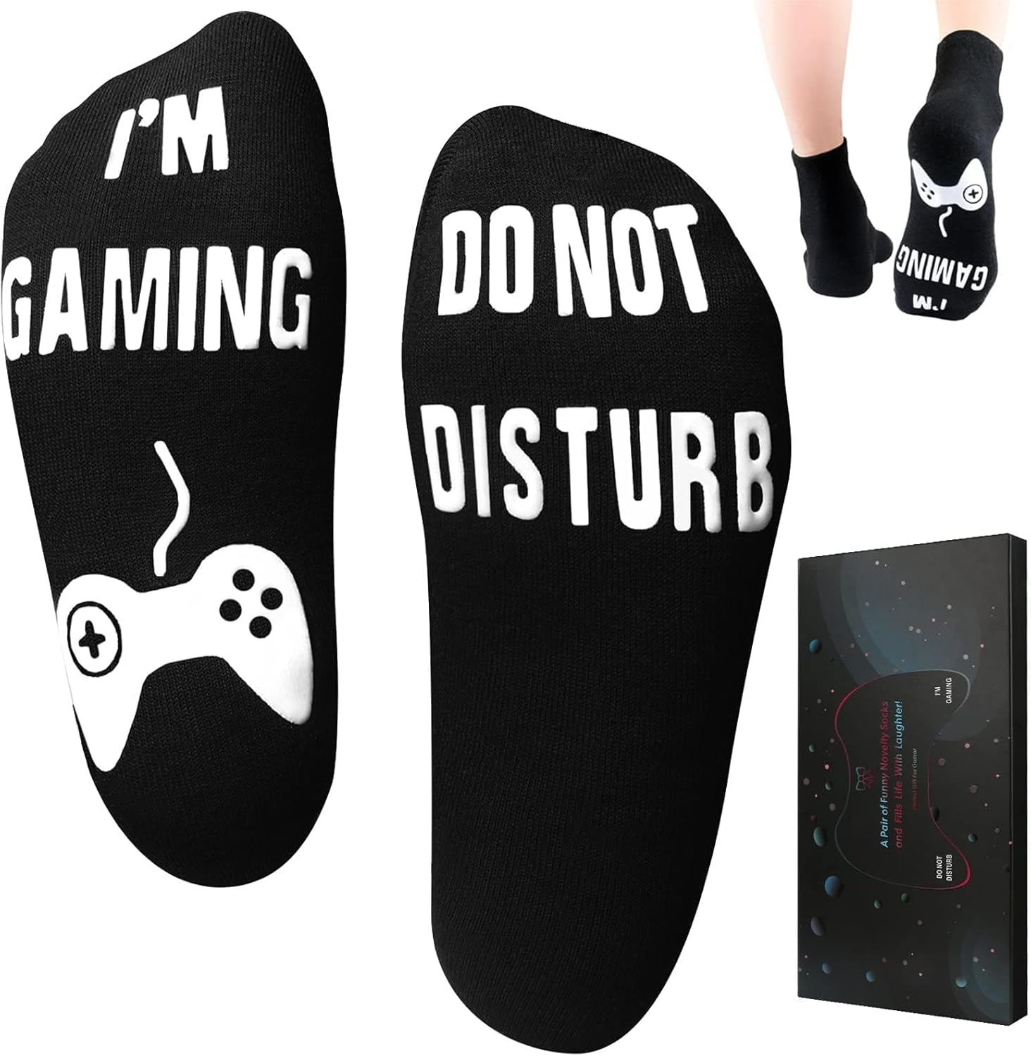Nucinzua Funny Gifts For Men Fathers Day Socks Gifts from Daughter Son Wife,Husb...