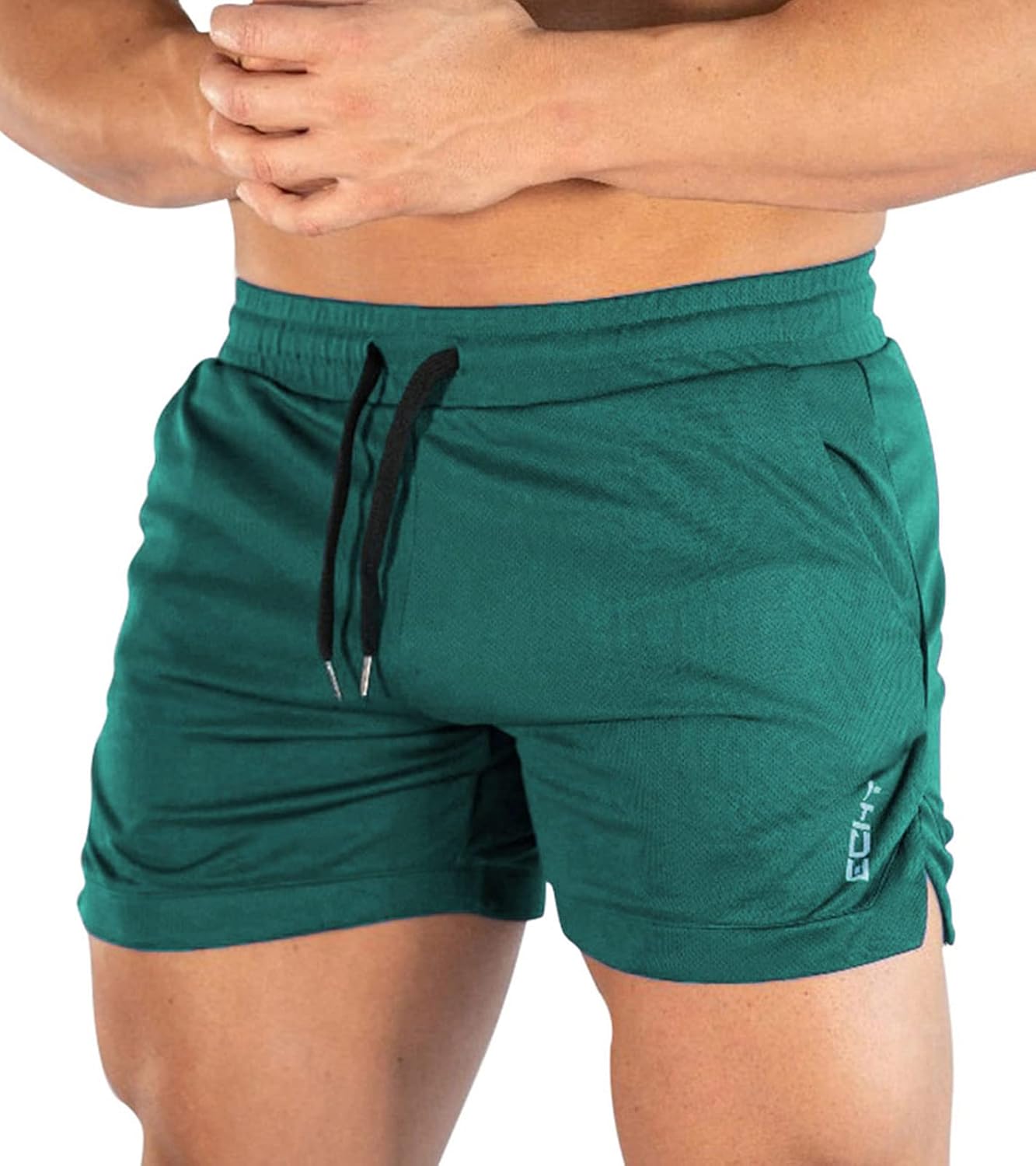 Superora Mens Running Gym Sport Shorts Breathable Outdoor Workout Training Short...