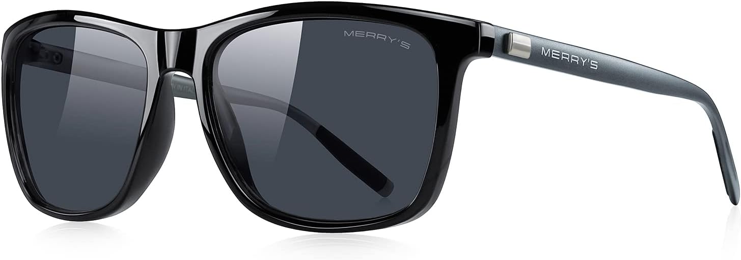 MERRY'S Unisex Polarized Aluminum Sunglasses Vintage Sun Glasses For Men/Women S...