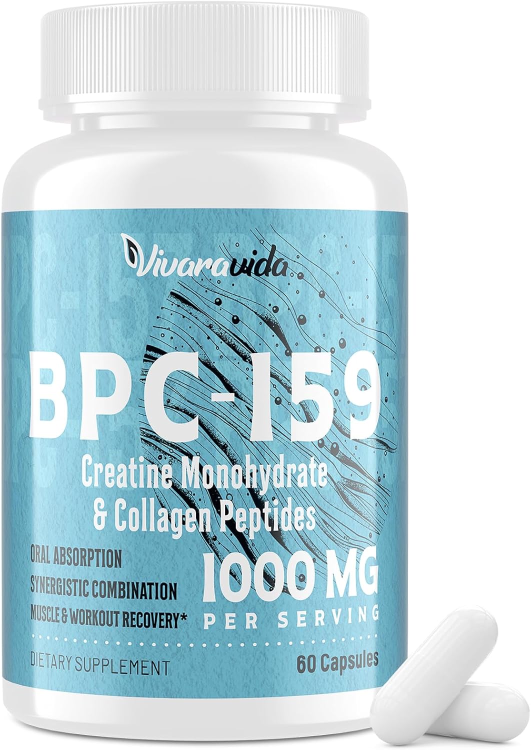 BPC-159 Peptide Capsules 1500mcg - High Potency BP...