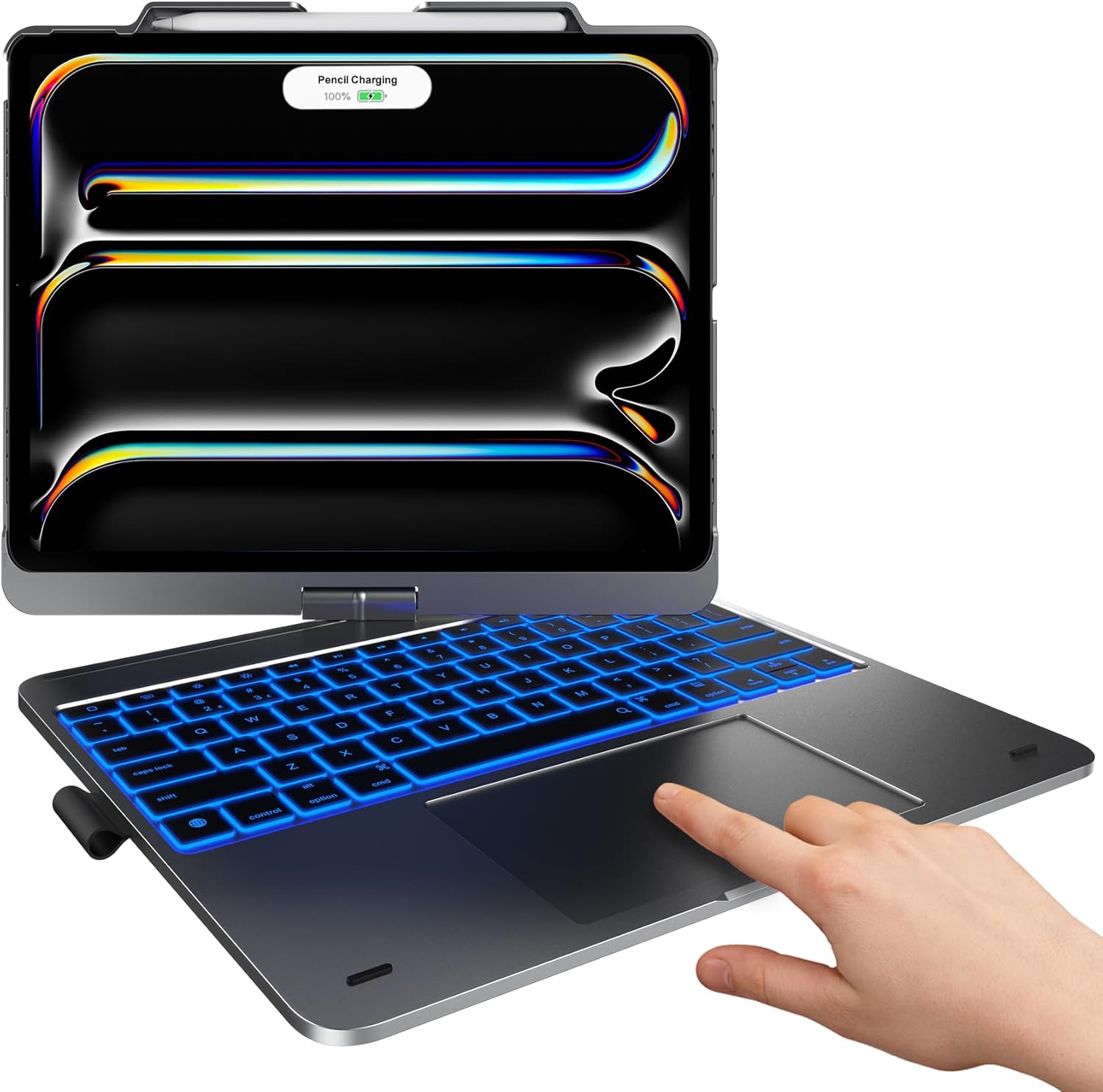 typecase Touch Case with Keyboard for iPad Pro 13-inch (M4, 2024), iPad Air 13-i...