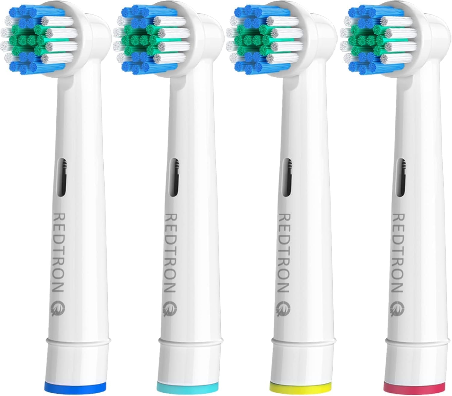 REDTRON Replacement Brush Heads Compatible with Oral B (4 Pcs), Professional Ele...