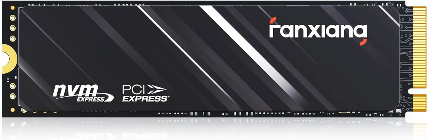 fanxiang M.2 SSD 512GB, 512GB SSD PCIe Gen3.0 x4 2280, Up to 3500MB/s, 512GB NVM...