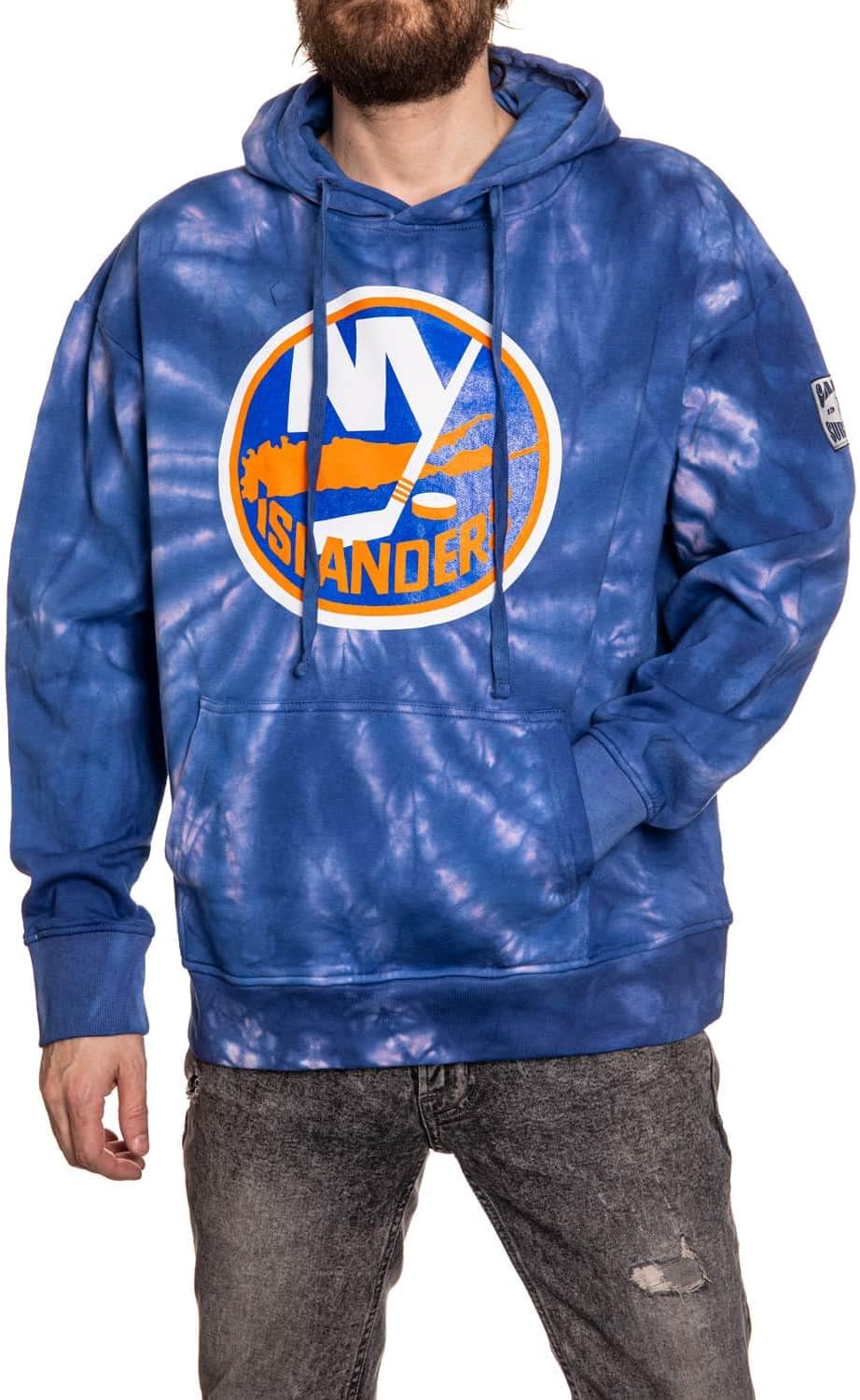 Calhoun NHL Surf & Skate Unisex Spiral Tie Dye Ultra-Soft Pullover Hoodie – The...