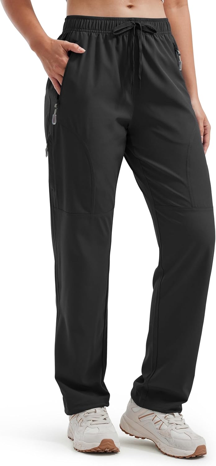 Libin Women's Hiking Pants Lightweight Quick Dry Cargo Pants Casual Safari Work...