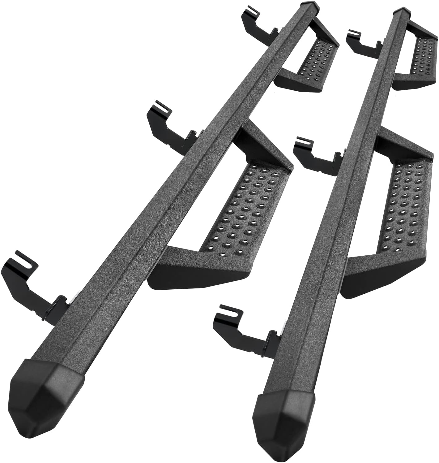 Drop Down Running Boards Compatible with 2018-2025 Jeep Wrangler JL 4 Door, Dual...