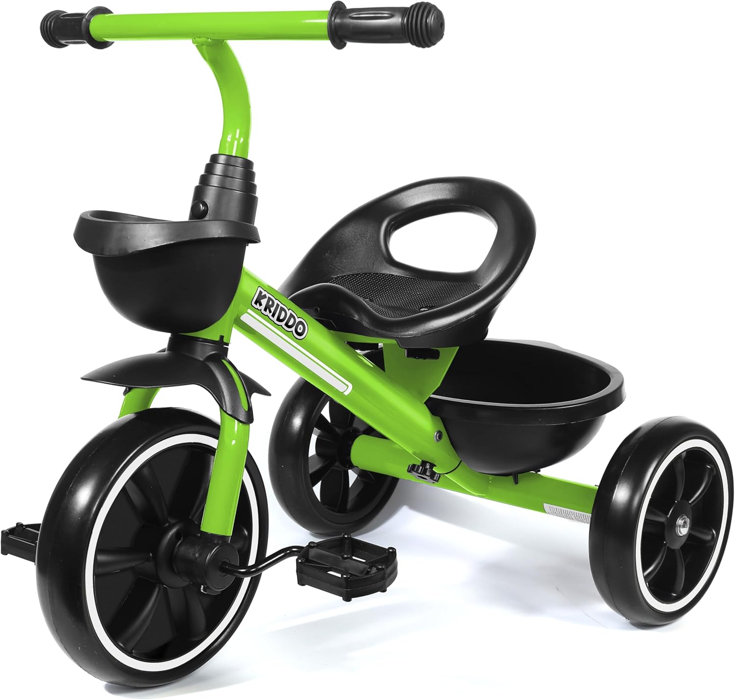 KRIDDO Kids Tricycles Age 24 Month to 5 Years, Toddler Kids Trike for 2.5 to 5 Y...