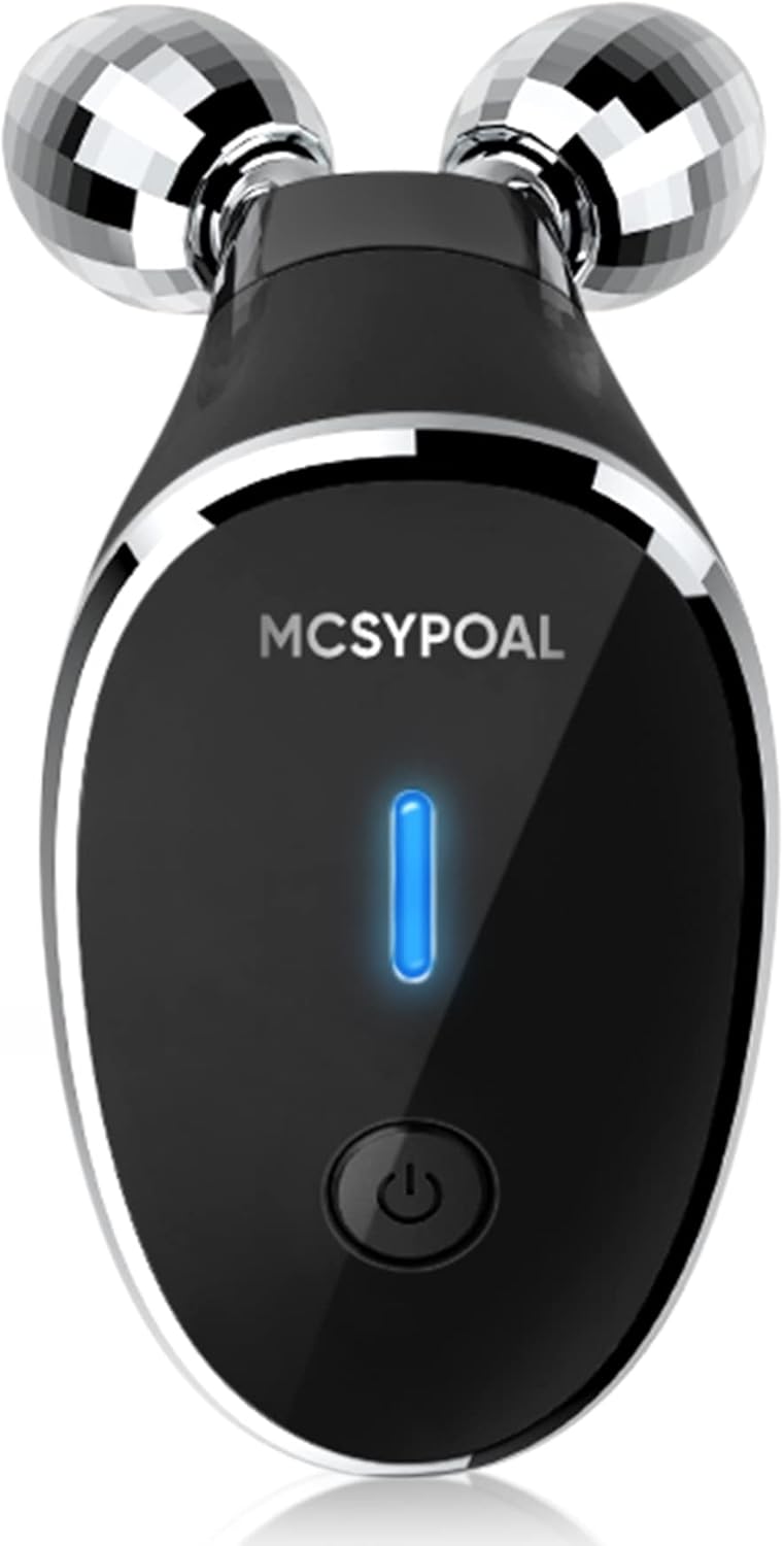 Microcurrent-Facial-Device, 5-in-1 Microcurrent Multifunctional Facial Massager,...