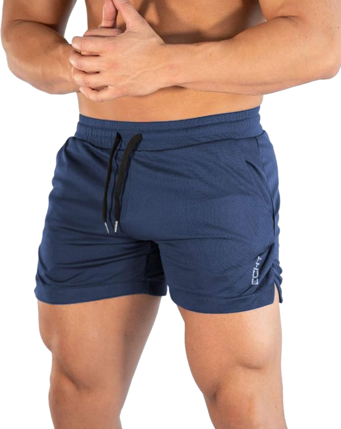 Superora Mens Running Gym Sport Shorts Breathable Outdoor Workout Training Short...