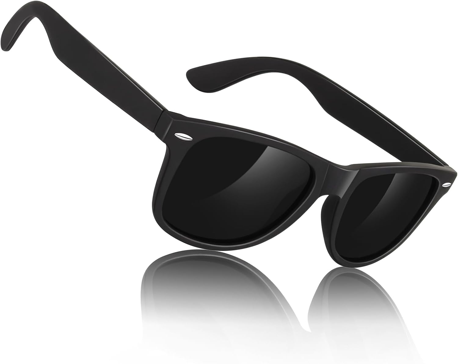 Sunier Sunglasses Mens Polarised, Retro Square Ultralight Driving Fishing Runnin...