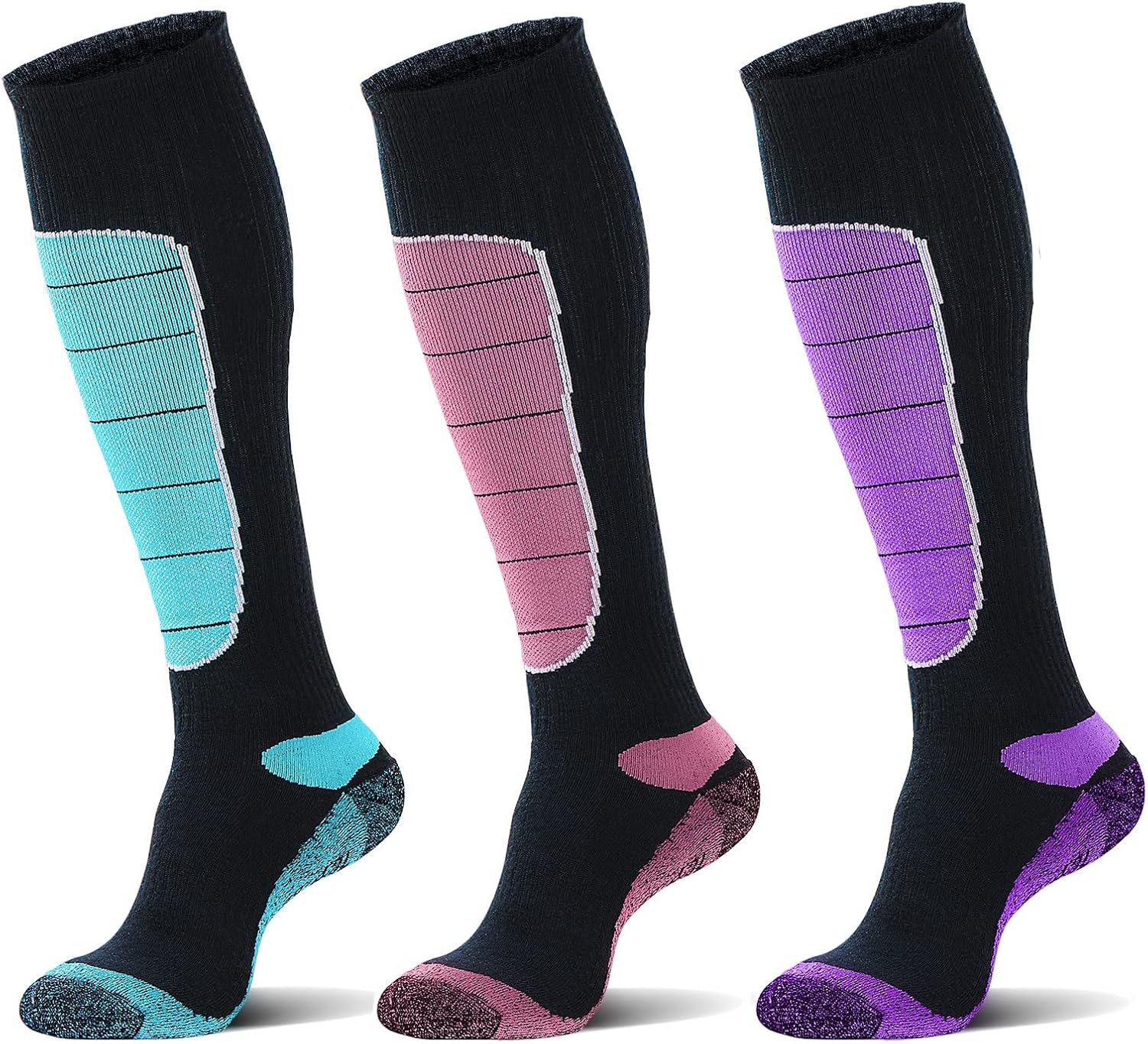 Hylaea Merino Wool Ski Socks, Cold Weather Socks for Snowboarding, Snow, Winter,...