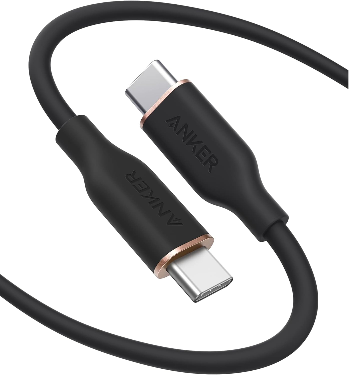 Anker USB C Cable,100W USB C to USB C Flow Cord, Type C Charger Fast Charging fo...