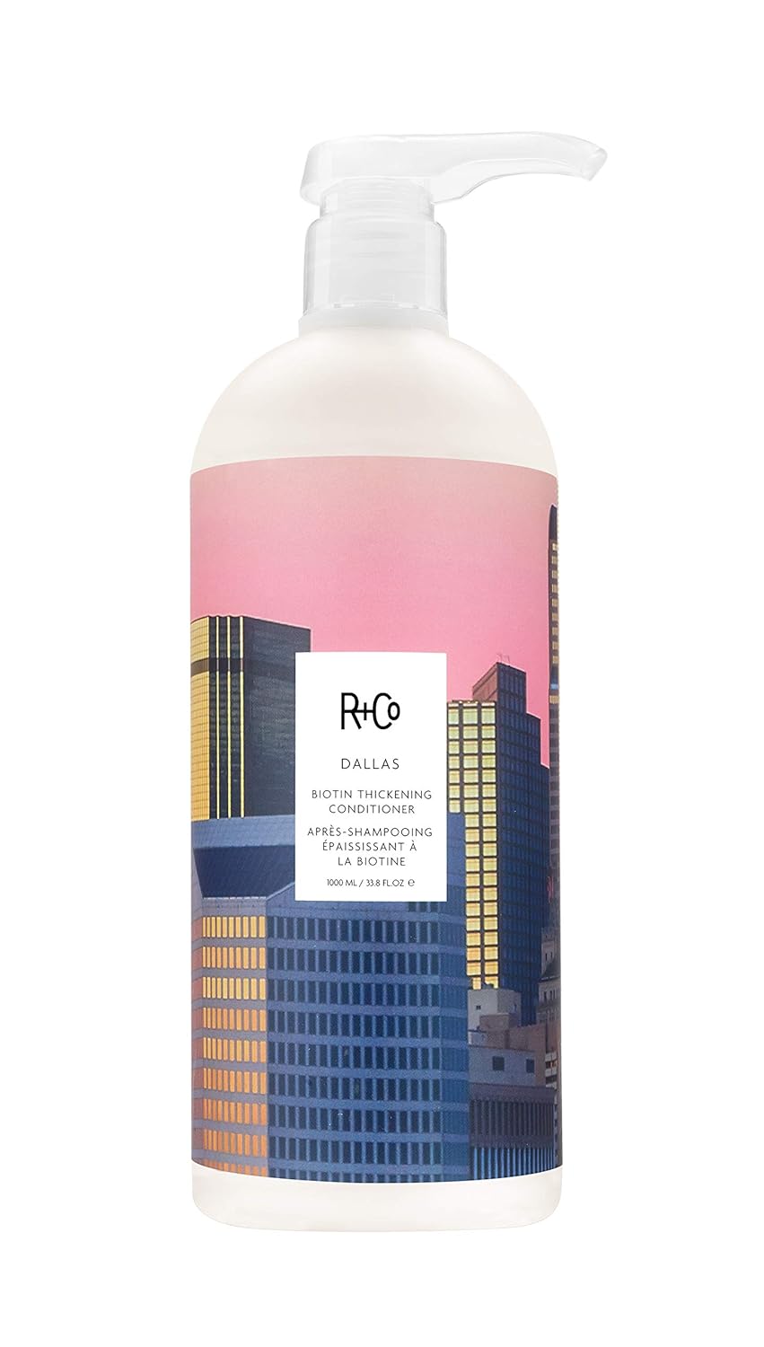 R+Co Dallas Biotin Thickening Conditioner | Weightless Hydration, Strengthens +...
