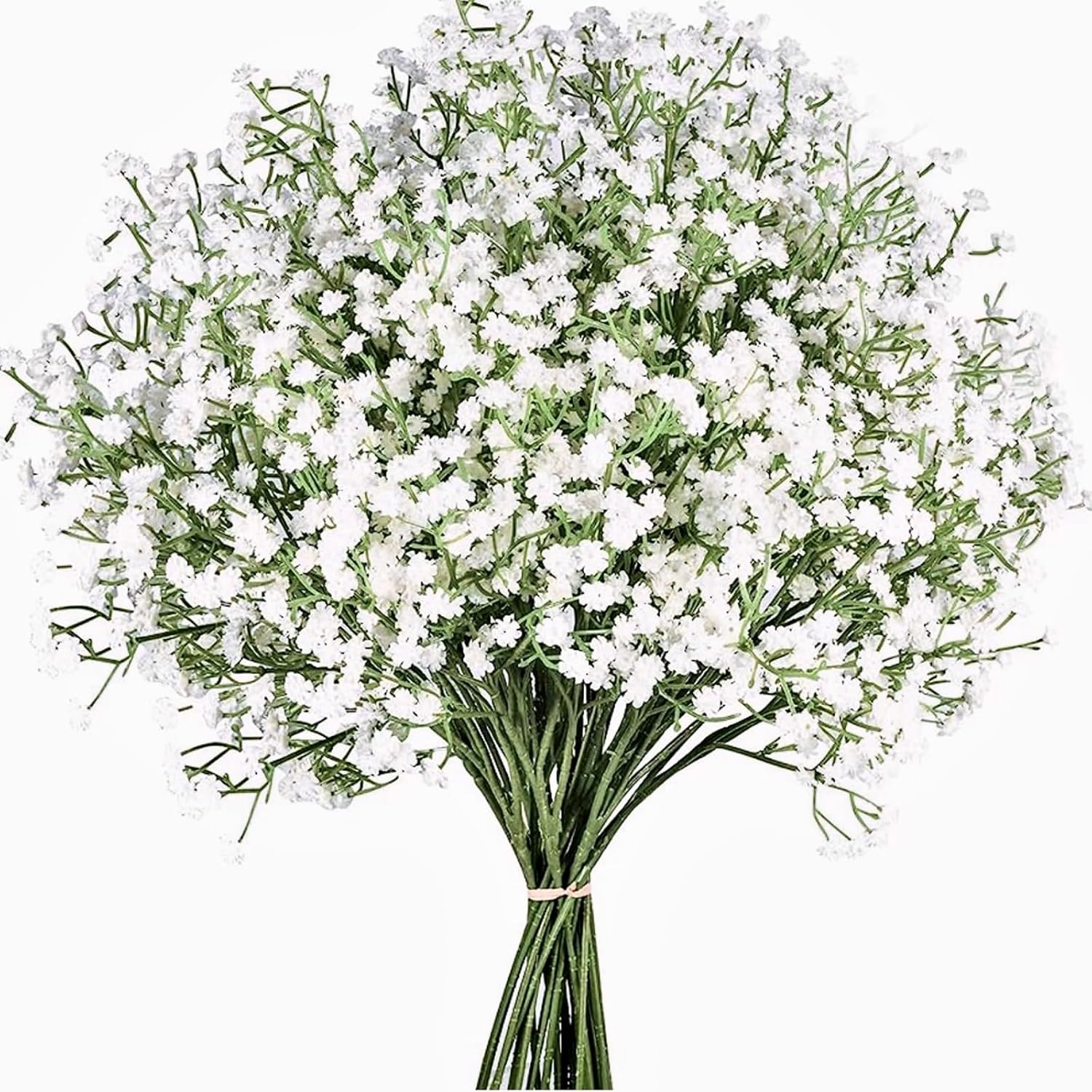 Babys Breath Artificial Flowers,6 Pcs Gypsophila Real Touch Flowers for Wedding...