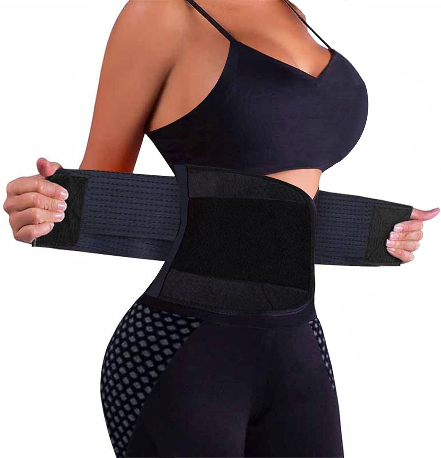 VENUZOR Waist Trainer Belt for Women - Waist Cincher Trimmer - Slimming Body Sha...