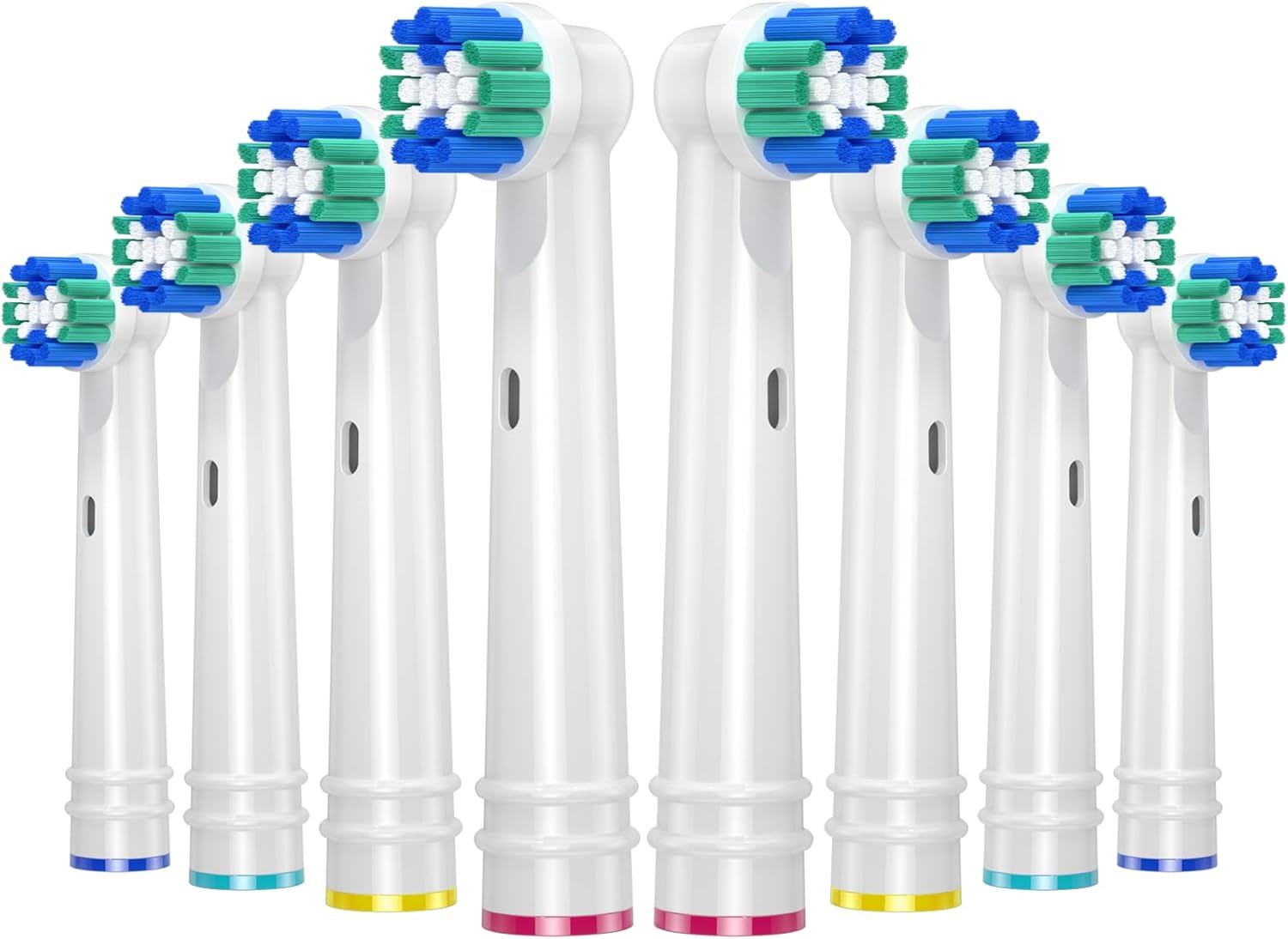 REDTRON Replacement Brush Heads for Oral B, 8 Pack Electric Toothbrush Heads for...