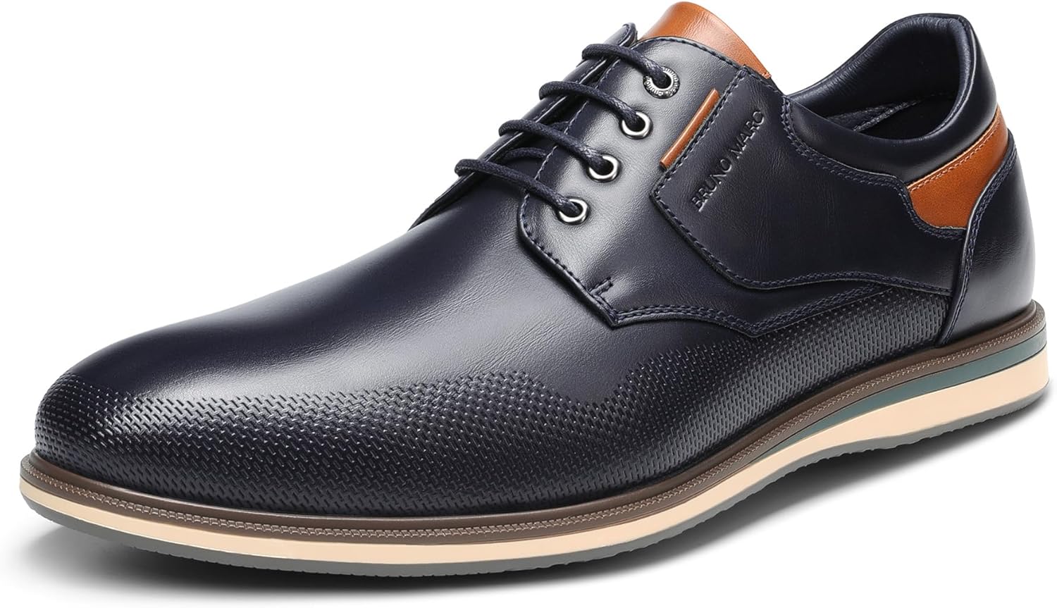 Bruno Marc Men's Casual Dress Shoes 12 8/Navy