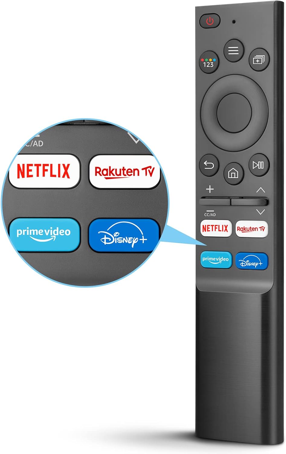 Universal for Samsung-Smart-TV-Remote, Newest Upgraded Infrared Samsung Remote C...