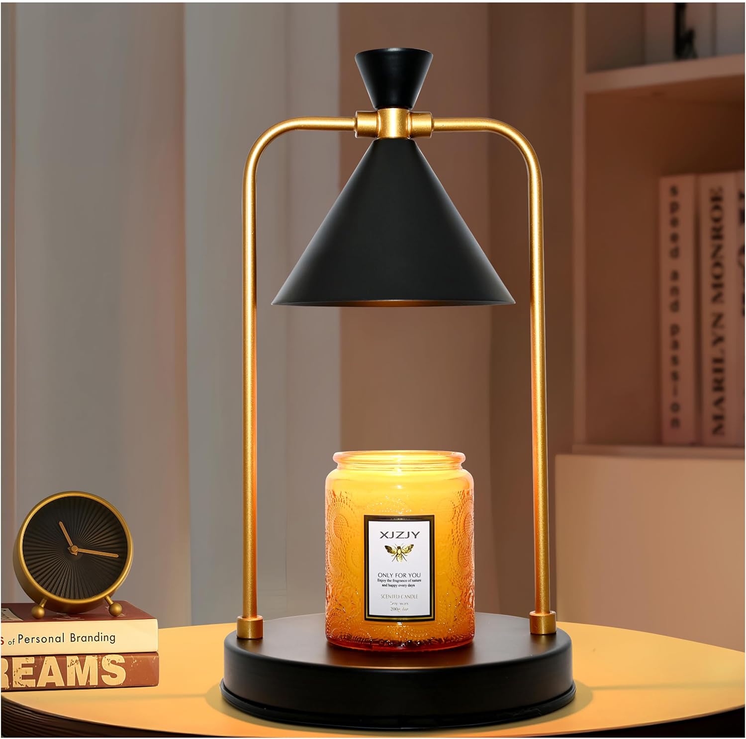Candle Warmer Lamp with Timer Dimmer,Electric Candle Wax Warmer,Candle Lamp with...