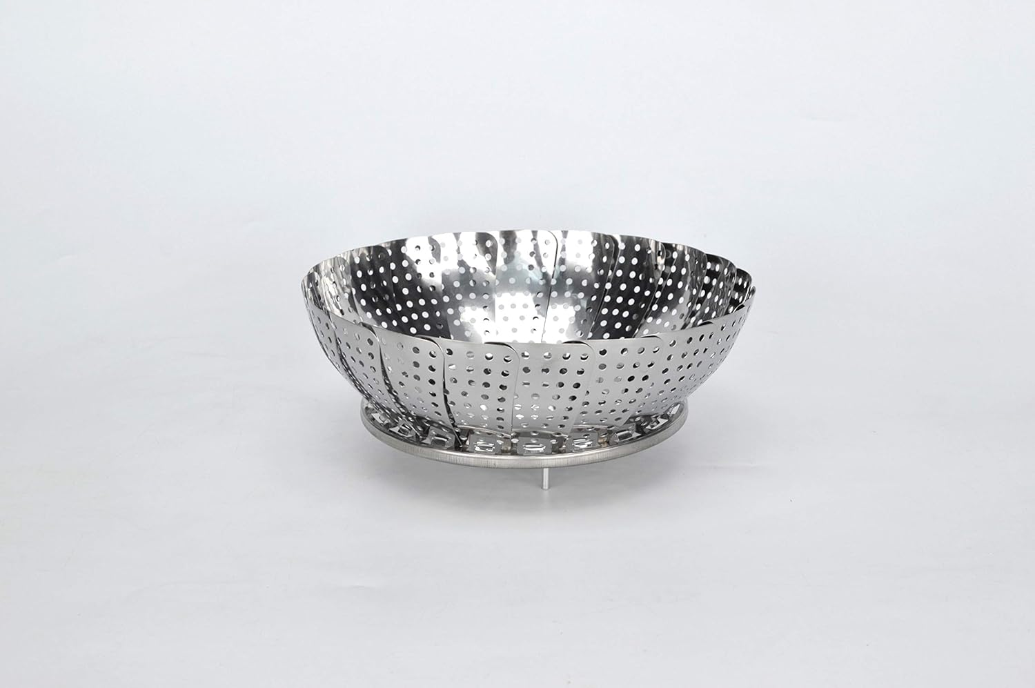 Foldable Vegetable Steamer Premium Stainless Steel Vegetable Steamer Basket, Veg...