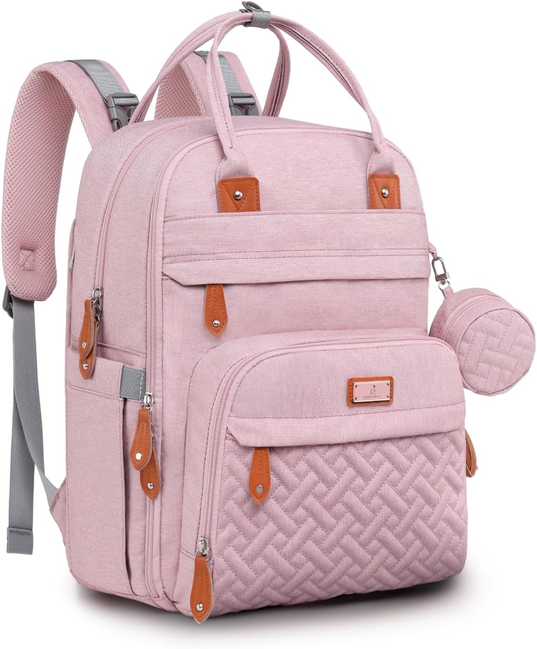 BabbleRoo Baby Changing Bag Backpack, Nappy Changing Back Pack Diaper Bags with...