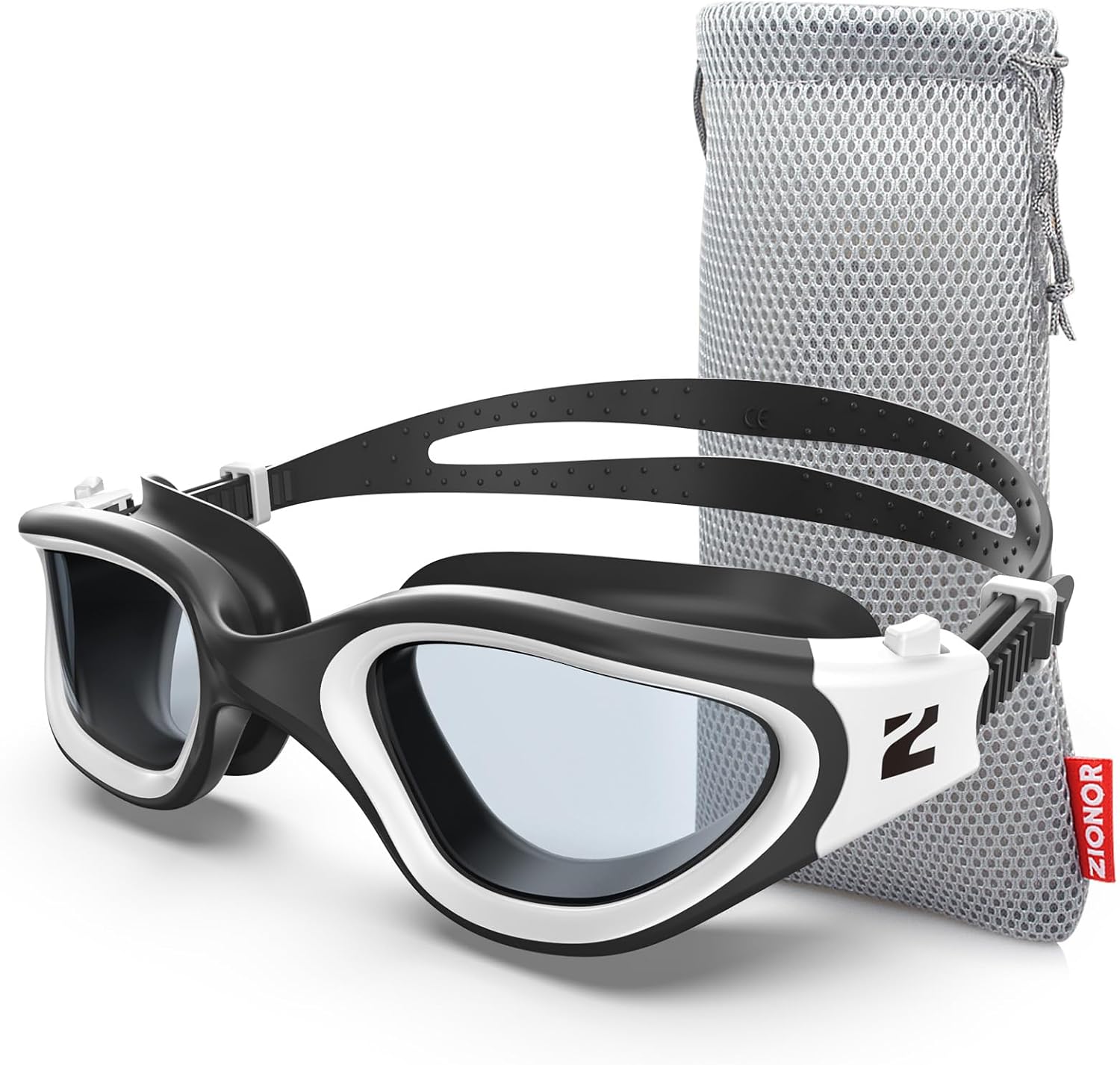 ZIONOR Swim Goggles, G1 SE Swimming Goggles Anti-Fog for Adult Men Women A0-clea...