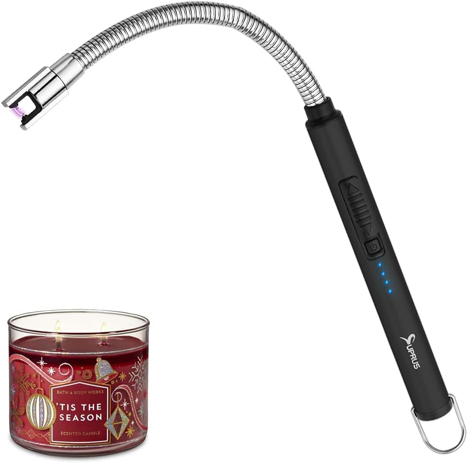 SUPRUS Candle Lighter Electric Flameless Lighter Rechargeable USB lighter With S...