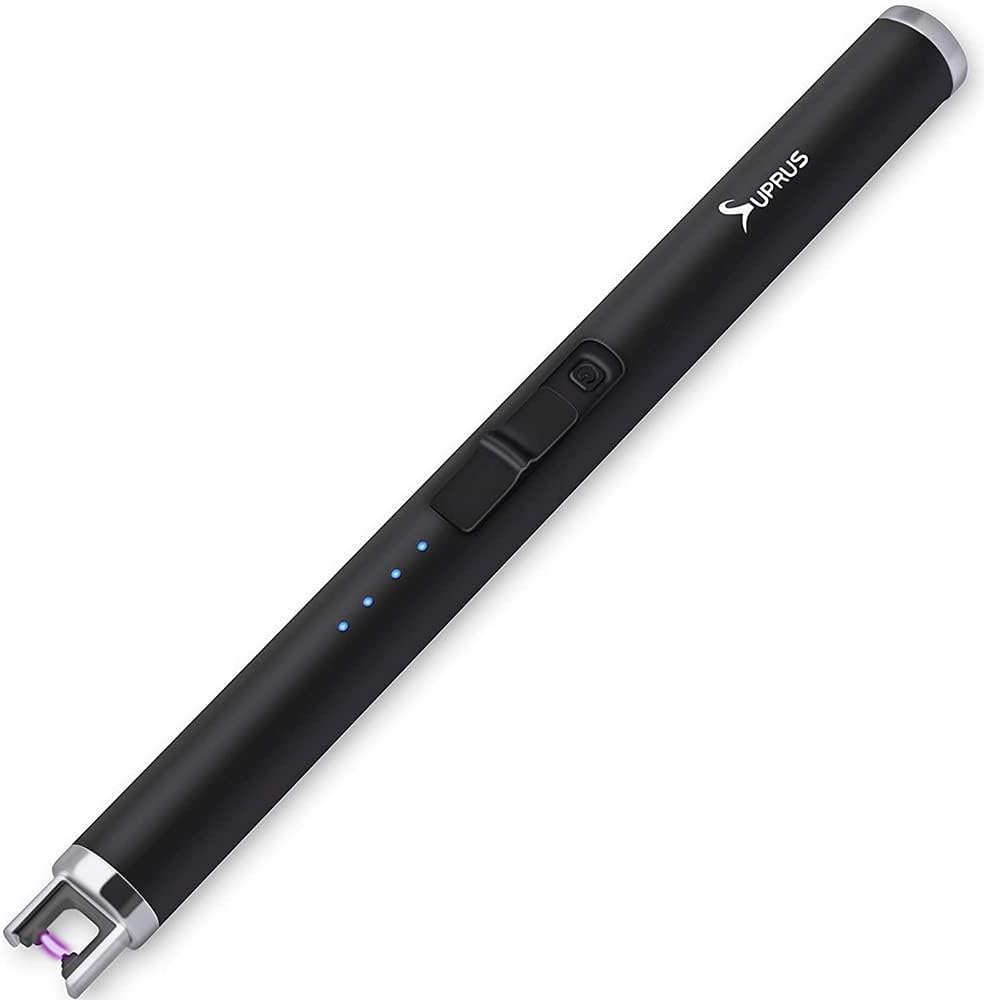 SUPRUS Candle Lighter Electric Arc Lighter Rechargeable USB Lighter Flameless Pl...
