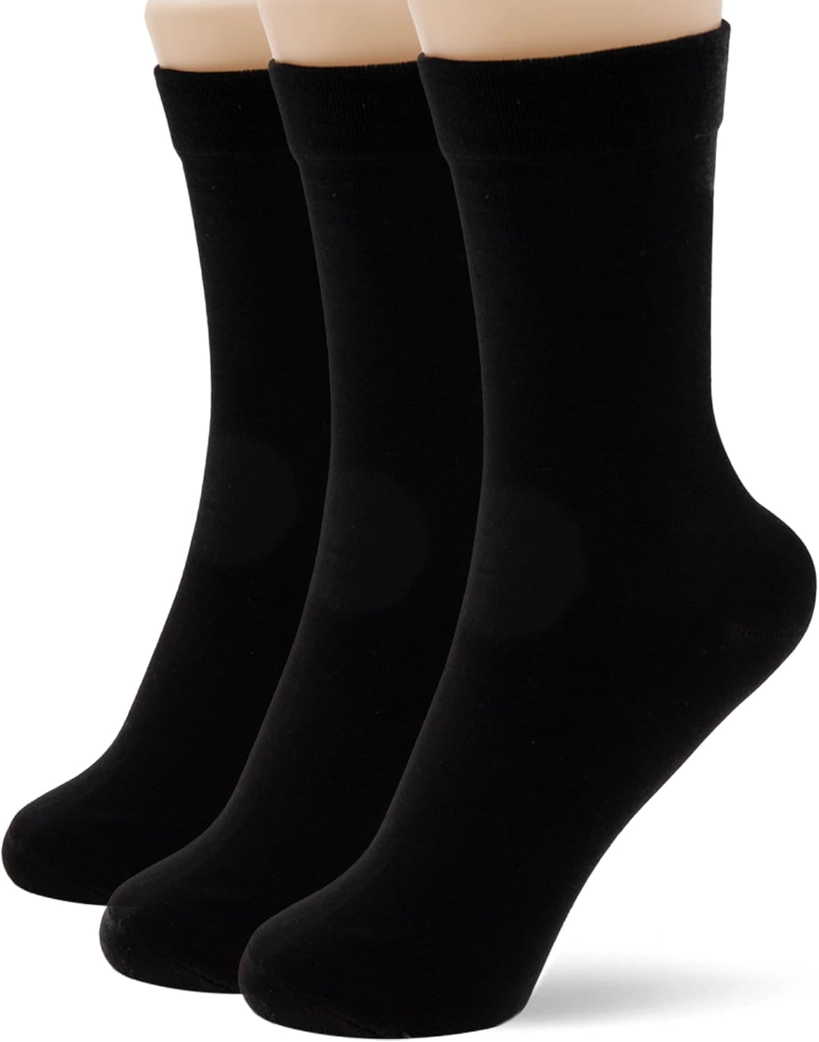 Thin Crew Socks for Women - Dress Socks - Soft Cotton Socks - Crew Socks for Bus...